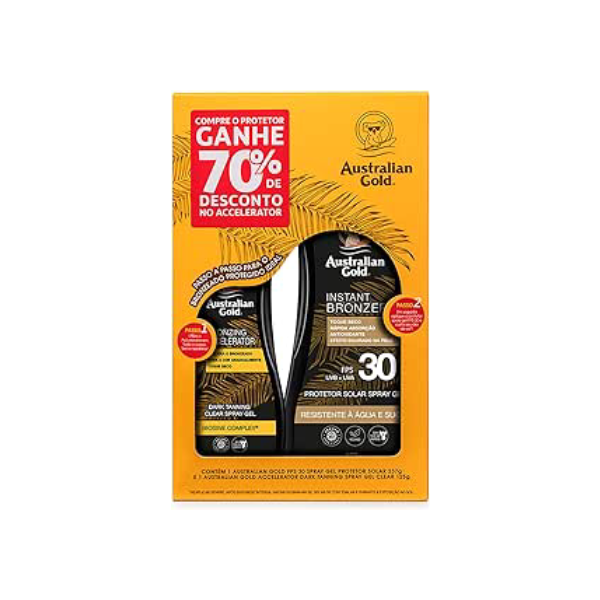 Promopack FPS 30 237ml + Acerador 125ml (70%), Australian Gold