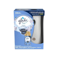 Glade Aromatizador de Ambiente Automático, Toque de Maciez, Kit Aparelho e Refil 260ml