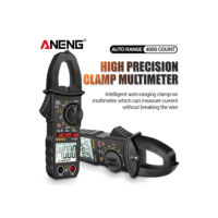 Aneng st180 ac medidor de corrente braçadeira digital 4000 contagens multímetro amperímetro testador tensão carro amp hz capacitância ncv ohm ferramenta