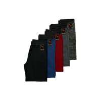 Kit 5 Bermudas Moletom Lisas Academia Treino 100% Confortável 2 Bolsos Algodão