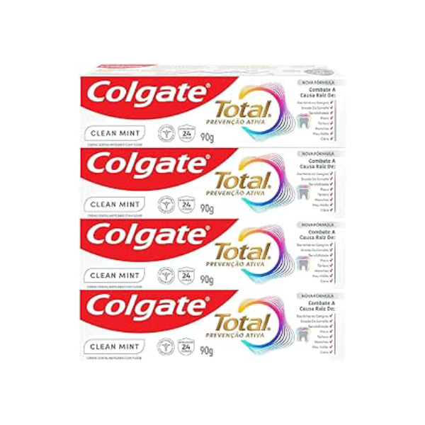 Creme Dental Colgate Mint 90g Promo 4 unidades
