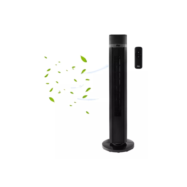 Ventilador Torre Vertical Wap Air Silence De Chão Preto