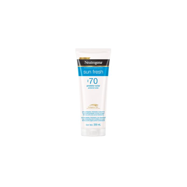 Neutrogena Sun Fresh Protetor Solar Corporal, FPS 70, 200ml