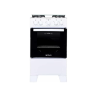 Fogão Atlas 4 bocas branco com forno Limpa Fácil Coliseum Plus - Forno 50l