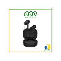 Fone de Ouvido QCY T13 ENC, Sem Fio Bluetooh 5.1, 4 Microfones Integrados 