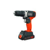 BLACK+DECKER Furadeira e Parafusadeira, Parafusadeira com Luz de Led, Modelo CD702C1, 20V