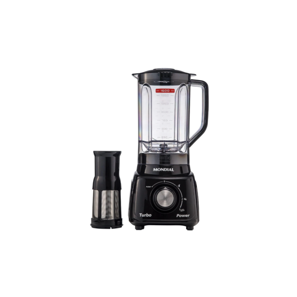 Liquidificador Mondial Turbo Power L-99 FB Preto - 127V