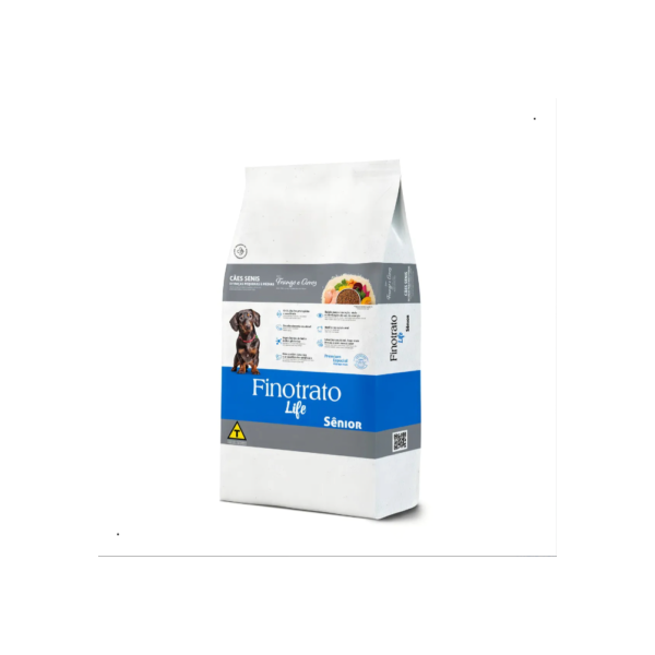 Ração Finotrato Life Sênior Frango Cães Senis Peq Méd 10kg