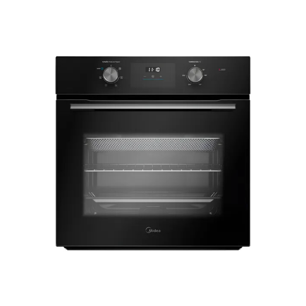 Forno Elétrico De Embutir 68l Digital Com Air Fryer Midea