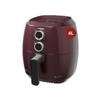 WAP Fritadeira Elétrica Air Fryer FAMILY WAFF2-V 4 Litros, Vermelho, Revestimento Antiaderente, 1500W 220V