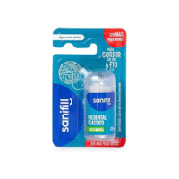 Fio Dental Sanifill Clássico Sabor Mental 125 Metros – Leve Mais, Pague Menos, Sanifill