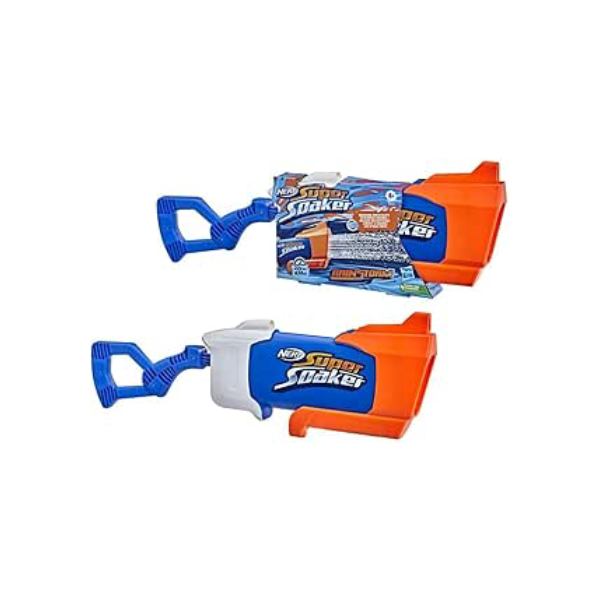 Nerf, Lançador de Água Super Soaker Rainstorm, Laranja
