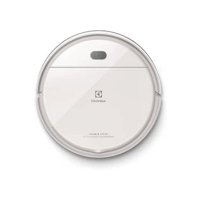 Aspirador de po robo Electrolux 2h20min bateria longa duração automatico varre aspira passa pano ERB11 bivolt branco sensor antiqueda