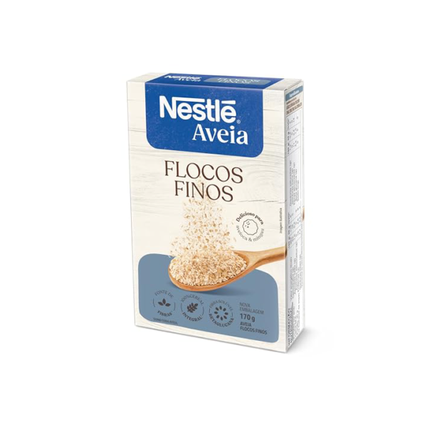 Nestlé Aveia Em Flocos Finos Caixa 170G