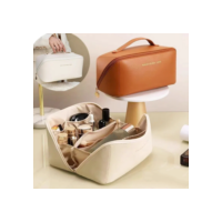 Necessaire De Viagem Feminino Premium Espaçoso E Estiloso Para Cosméticos