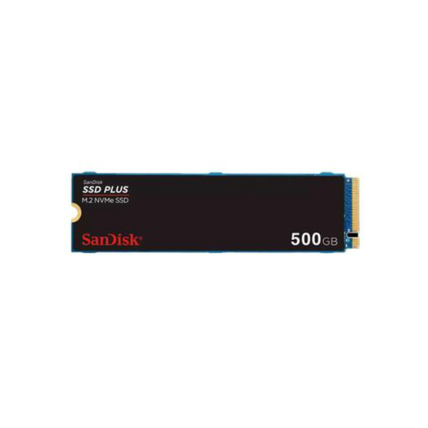 SSD SanDisk Plus 500GB NVMe M.2 2280 PCIe 3.0 2500 MB/s e 1500 MB/s - SDSSDA3N-500G-G26