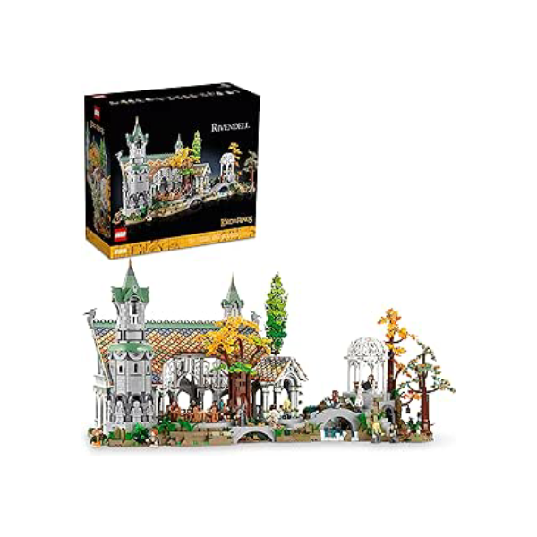 LEGO® Icons O SENHOR DOS ANÉIS: VALFENDA™ 10316; Kit de Construção (6.167 Peças)