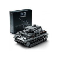 Nifeliz Panzer IV G Military Tank Building Set for Adults, WW2 Collectible German Pz.Kpfw. IV G Army Model Toy to Build and Display, Ideal Gift for Military Fans (1,006PCS, NF10312)