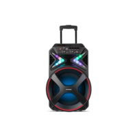 Caixa Amplificada Connect Lights Cm-400 Mondial Cor Preto 110V/220V