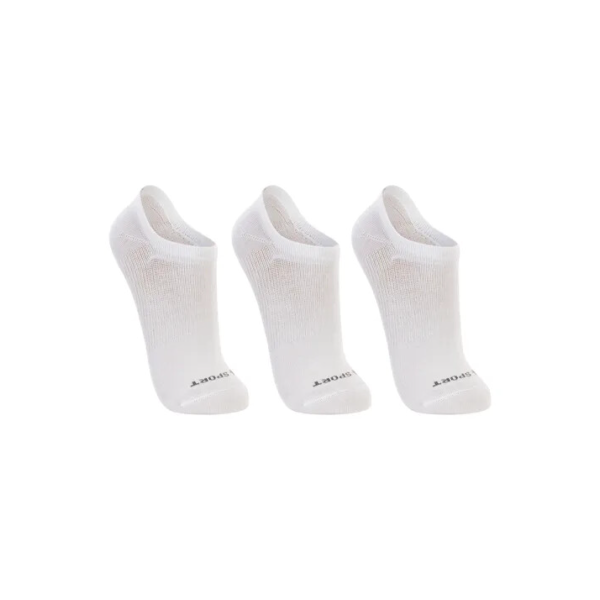 Kit Com 3 Pares De Meia Sapatilha Adulto Lupo Sport