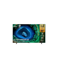 Smart TV 85" QLED 4K TCL Mini LED 85C855 com Processador AIPQ, Google TV, HDR10+, Wi-Fi, Bluetooth, Google Assistente, Dolby Vision e Atmos