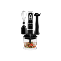 Mixer 3 em 1 com Batedor e Triturador Turbo Mondial 350W Preto - M-14