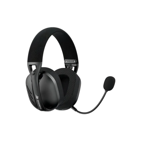 HAVIT Fone de Ouvido Headset Gamer FUXI-H3 Quad-Mode (com fio e sem fio, Wireless 2,4GHz, Bluetooth, Cabo USB-C, Cabo Auxiliar 3.5mm). Surround, Baixa Latência - Preto
