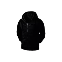 Blusa De Frio Moletom Felpado De Zíper Slim Com Capuz