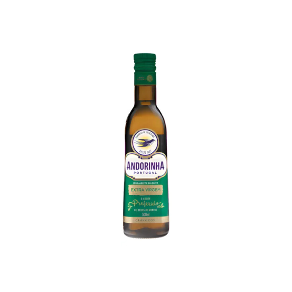Azeite de Oliva Extra Virgem Português Andorinha Vidro 500ml