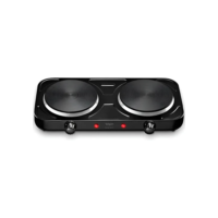 Fogão Cooktop Elétrico Elgin 2 Bocas Preto