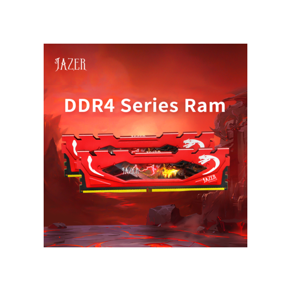 JAZER DDR4 Ram 16GB 8GB 32GB 3200MHz 3600MHz PC4 Desktop Memória para jogos Suporte Placa-mãe Memória DDR4