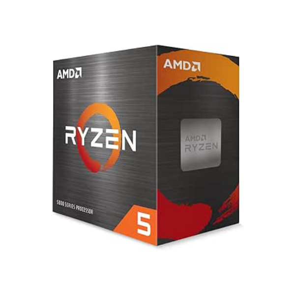Processador AMD Ryzen 5 5500 100100000457BOX, Cerâmica cinza