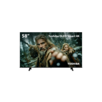 Smart TV DLED 58 4K Toshiba VIDAA 3HDMI 2USB Wi-Fi