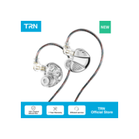 Fones de ouvido TRN V10 PRO 2BA + 2DD Driver dinâmico duplo e fones de ouvido intra-auriculares híbridos de armadura balanceada dupla