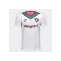 Camisa Fluminense III 24/25 N° 12 Torcedor Umbro Masculina - Branco+Vinho