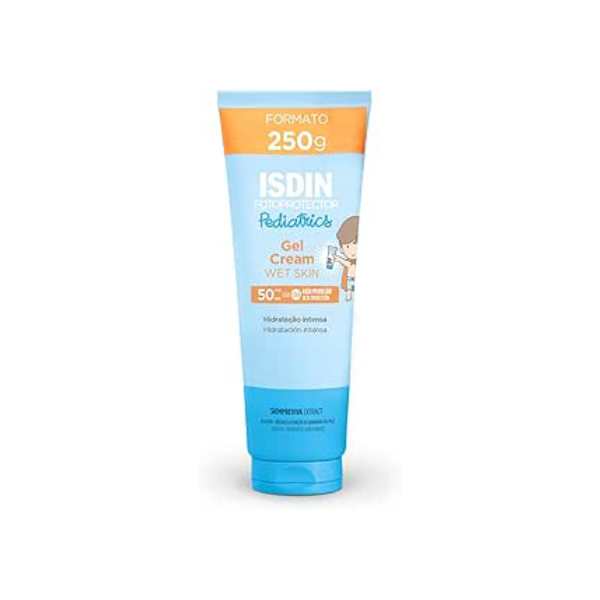 ISDIN Protetor Solar Corporal Infantil Gel Cream Pediatrics FPS 50-250g