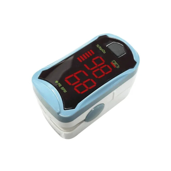 Oxímetro Digital para dedo G-Tech LED branco/azul