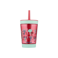 Copo infantil Contigo Kids com canudo, 400 ml, Sprinkles Pink