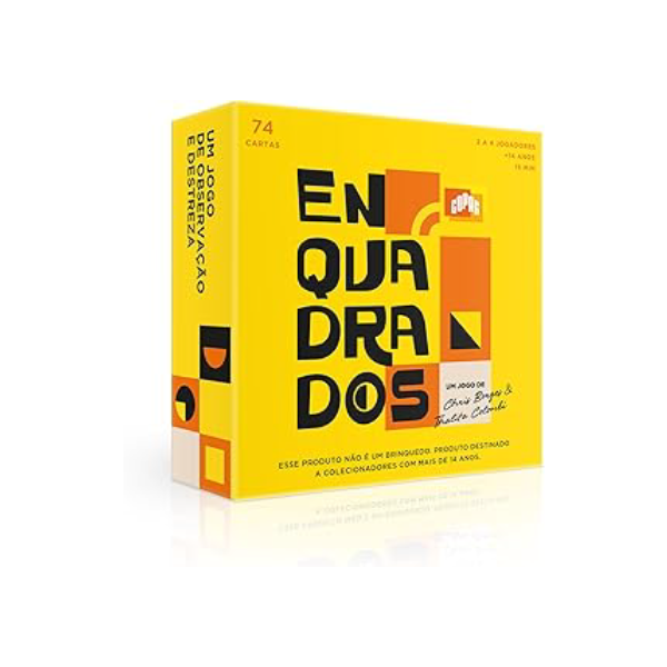 Jogo Enquadrados, Cor: Estampado - Copag