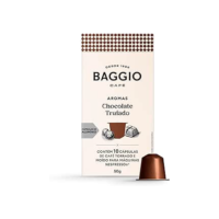 Baggio Café Cápsulas De Café Aroma Chocolate Trufado Compatível Com Nespresso Contém 10 Cápsulas