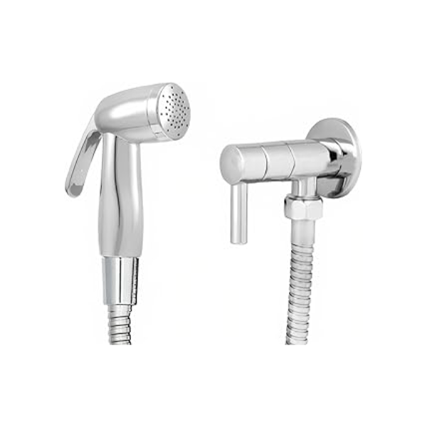 Ducha Higiênica Cromada Premium - Design Sofisticado, Conforto Ergonômico e Durabilidade Incomparável