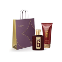 Combo Eudora Club 6 Spotlight: Desodorante Colônia 95ml + Loção Hidratante Corporal 200ml + Sacola