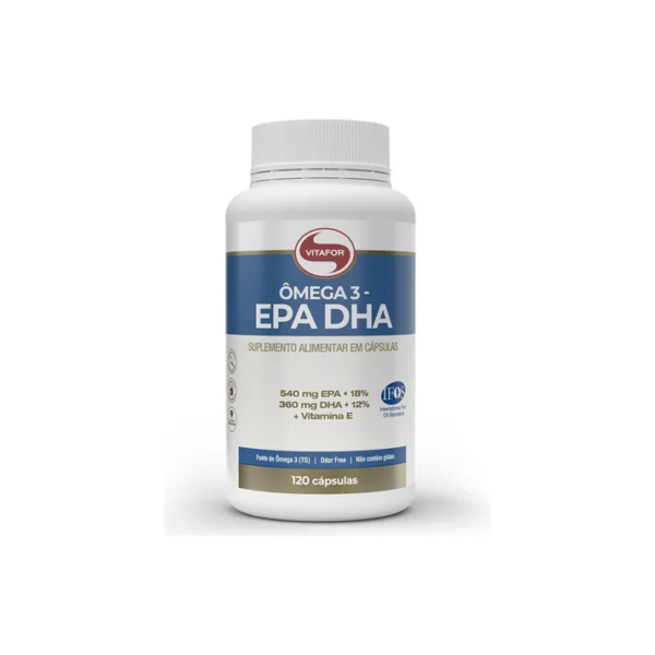 Omega 3 Epa E Dha Vitafor 120 Capsula - Original Selo Ifos