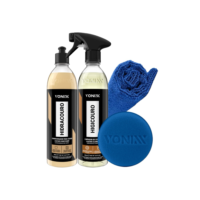 Kit Couro Vonixx Limpar Hidratar Couro Vonixx Higicouro + Hidracouro + Toalha Microfibra + Aplicador