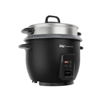 WAP Panela de Arroz Elétrica WRC1000 2 em 1, Suporte para Cozimento de Legumes à Vapor e Desligamento Automático 220V