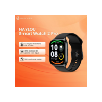 Smartwatch Haylou 2 Pro Tela 1.85"Bluetooth5.0 À Prova D'água 20diasBateria Longa Duração Esportivo Relógios inteligente