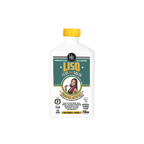 Lola Cosmetics Liso Leve And Solto Shampoo 250ml Lola
