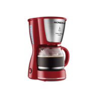 Cafeteira Elétrica Dolce Arome, Mondial, Vermelho/Inox, 550W, 110V - C-35 18X