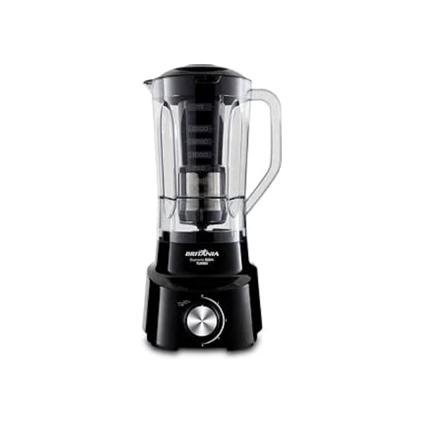 Liquidificador Britânia 900W 2.65L Diamante 800 com Filtro e 4 Velocidades Preto 127V