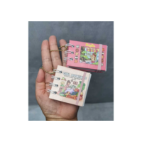 Mini Livrinho de colorir Bobbie Goods Chaveiro para colorir Brinde Lembrancinha com 30 paginas